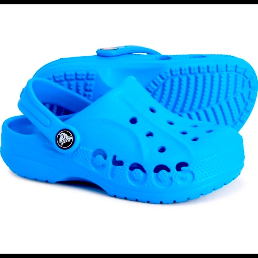 Blue crocs